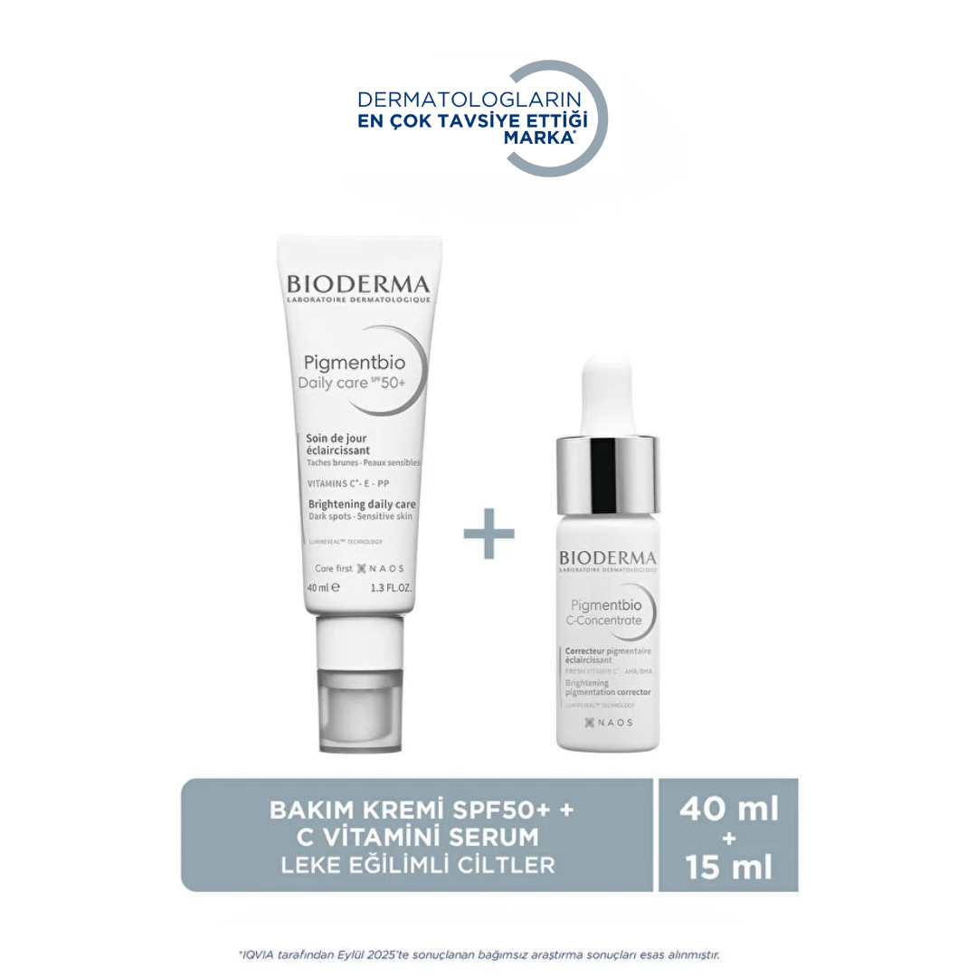 Bioderma Pigmentbio SPF 50+ Daily Care & C-Concentrate Set 55ml