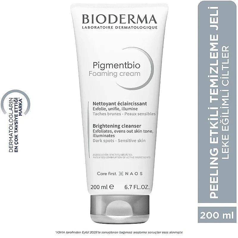 Bioderma Pigmentbio Foaming Cream Brightening Cleanser 200ml
