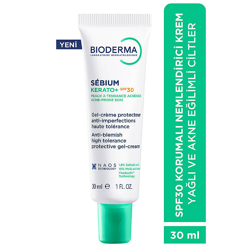 Bioderma Sebium Kerato+ SPF30 Blemish-Prone Skin Gel-Cream 30 ml