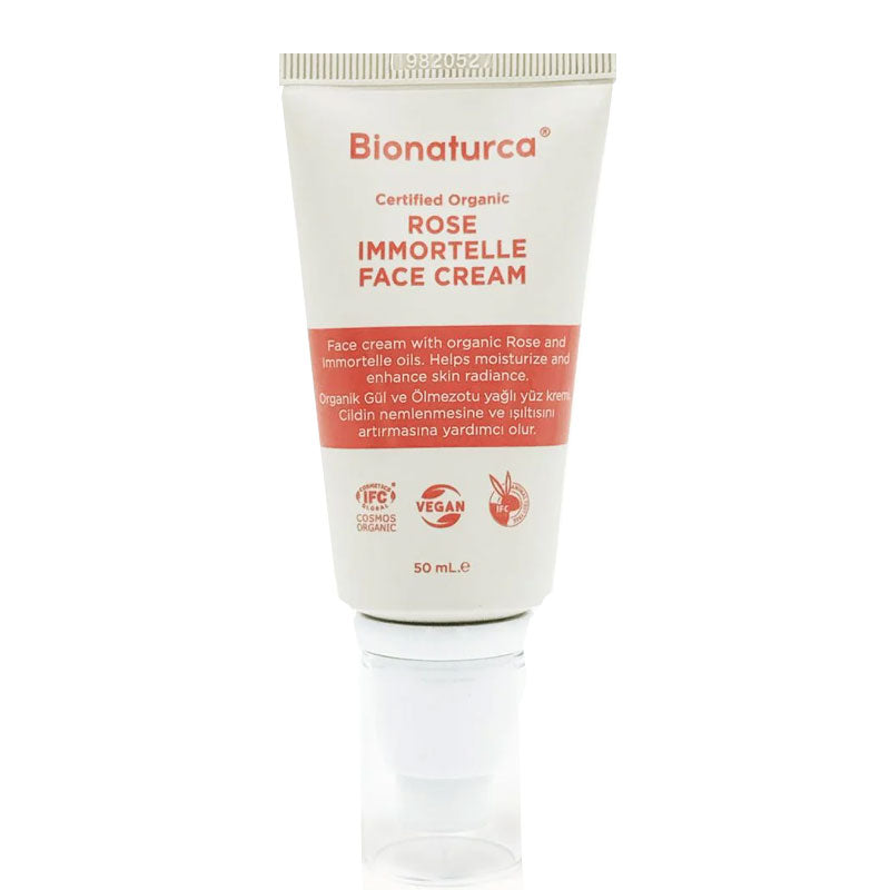 Bionaturca Rose & Immortelle Firming Face Cream 50 ml