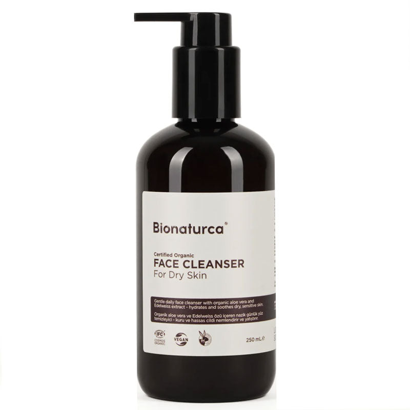 Bionaturca Organic Hydrating Face Cleansing Gel for Dry Skin 250 ml