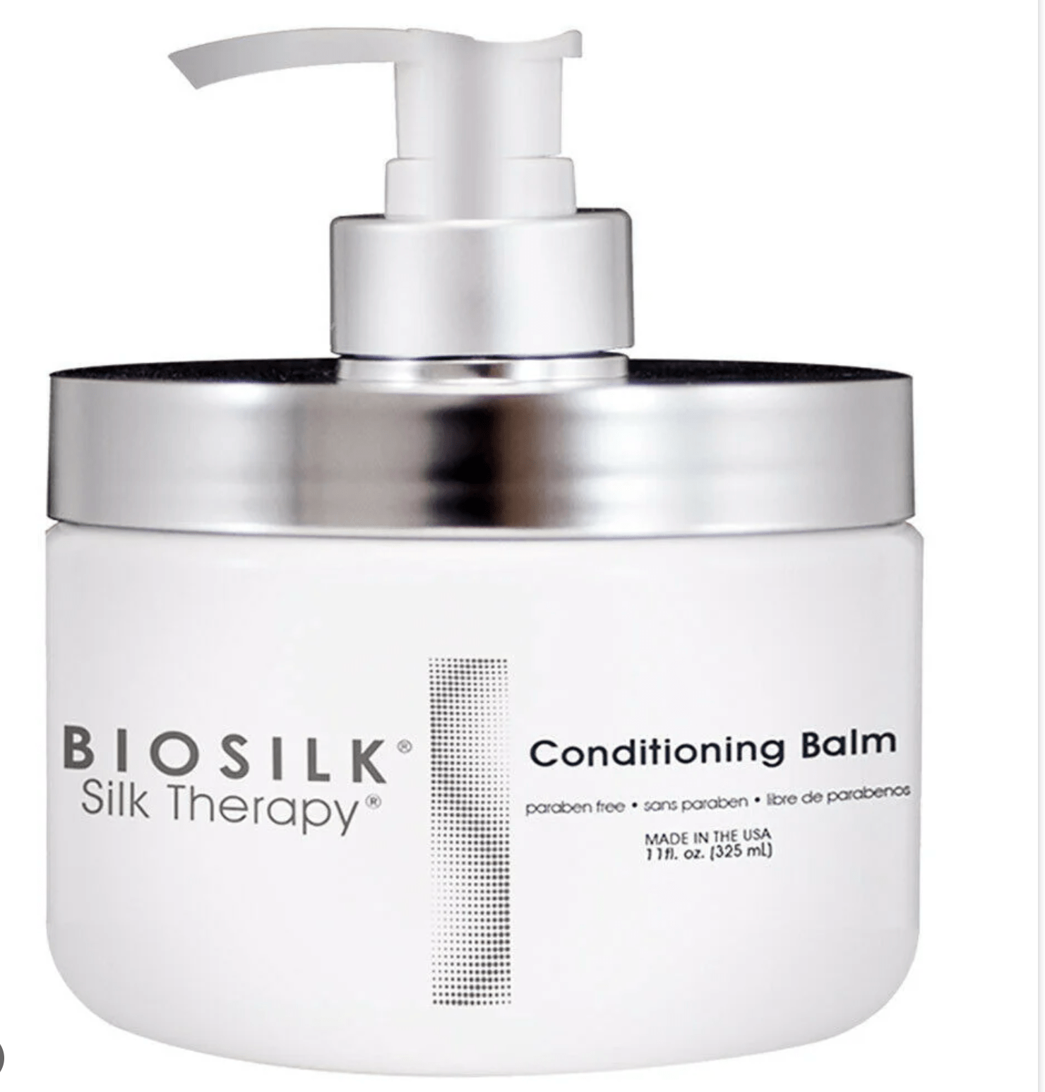 BioSilk Silk Therapy Conditioning Balm Hair Conditioner, 11 oz