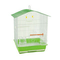 Birdlife Double Door Bird Cage Green 34.5x28x46 cm