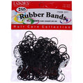 LQQKS Black Rubber Bands (Pony Holder Bands)