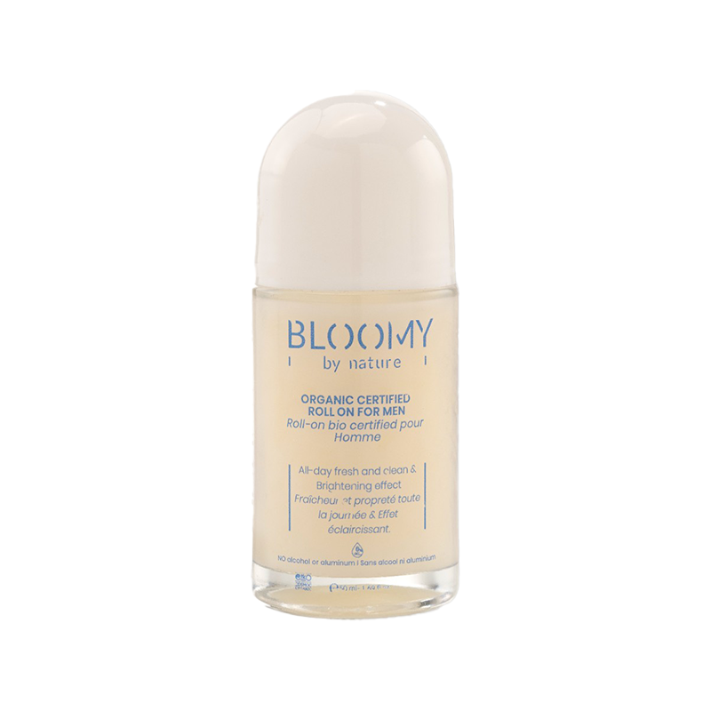 Bloomy By Nature Organic Men's Roll-On Deodorant 50 ml