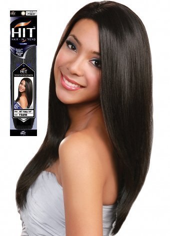 Bobbi Boss 100% Human Hair Blend Weaving Hit Yaky 14" Extensions