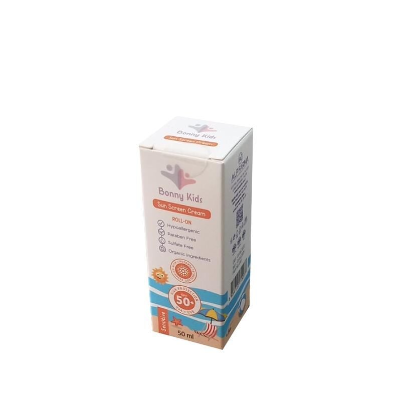 Bonny Kids SPF 50+ Sunscreen Roll-On for Children 50ml