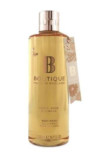 Boutique Amber Musk & Vanilla Shower Gel for Soft Skin 1000ml
