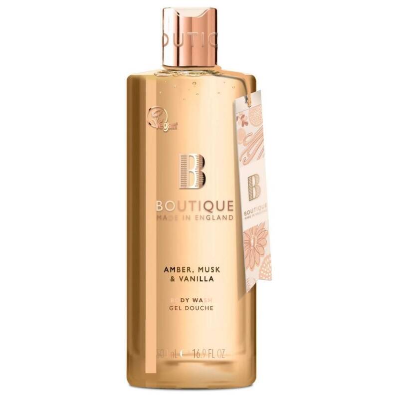 Boutique Amber Musk & Vanilla Shower Gel 500 ml