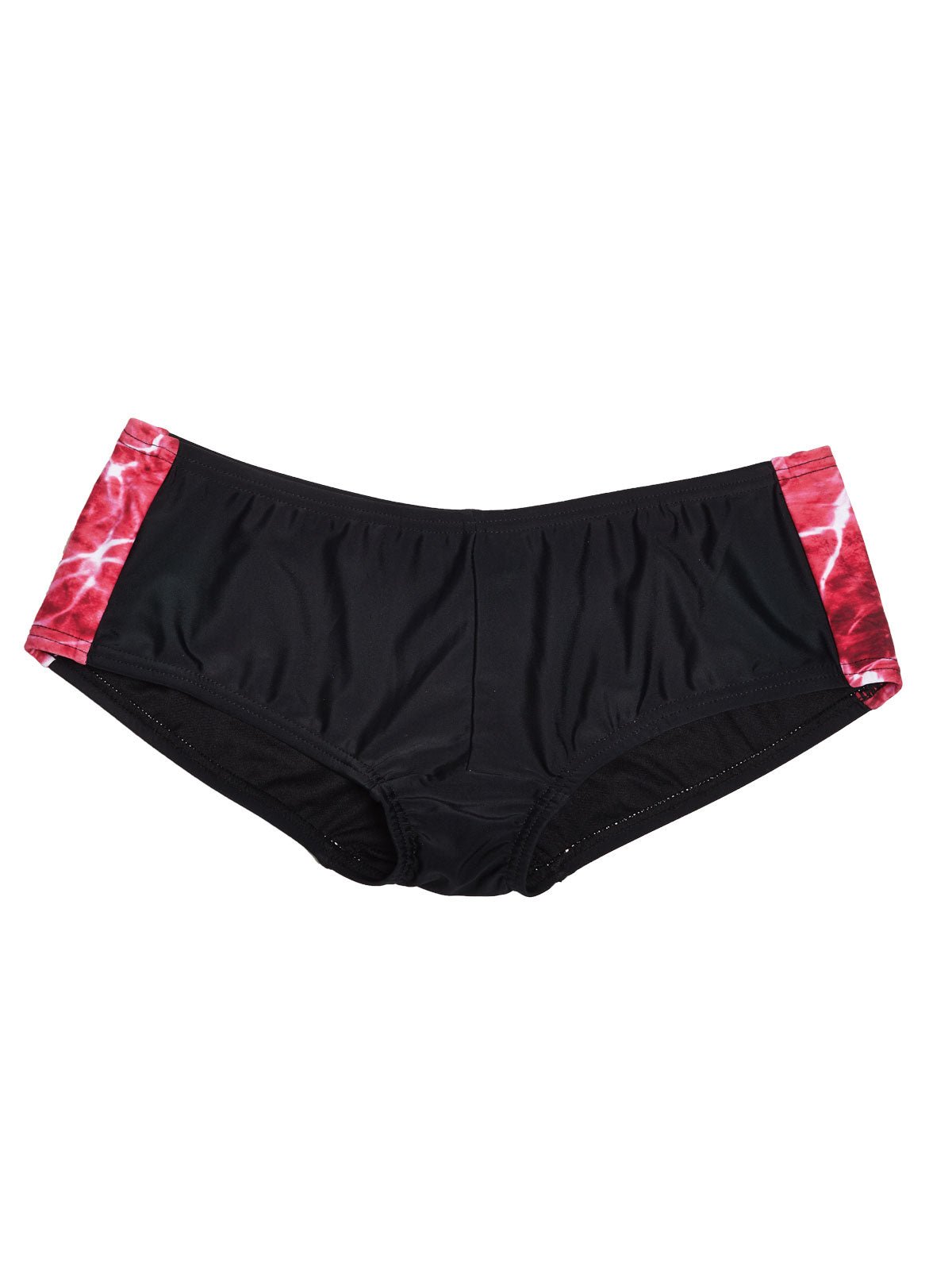 Women's Camo Swim Boyshort - Anemone Marlin Hunting Bikini Bottom - Wilderness Dreams