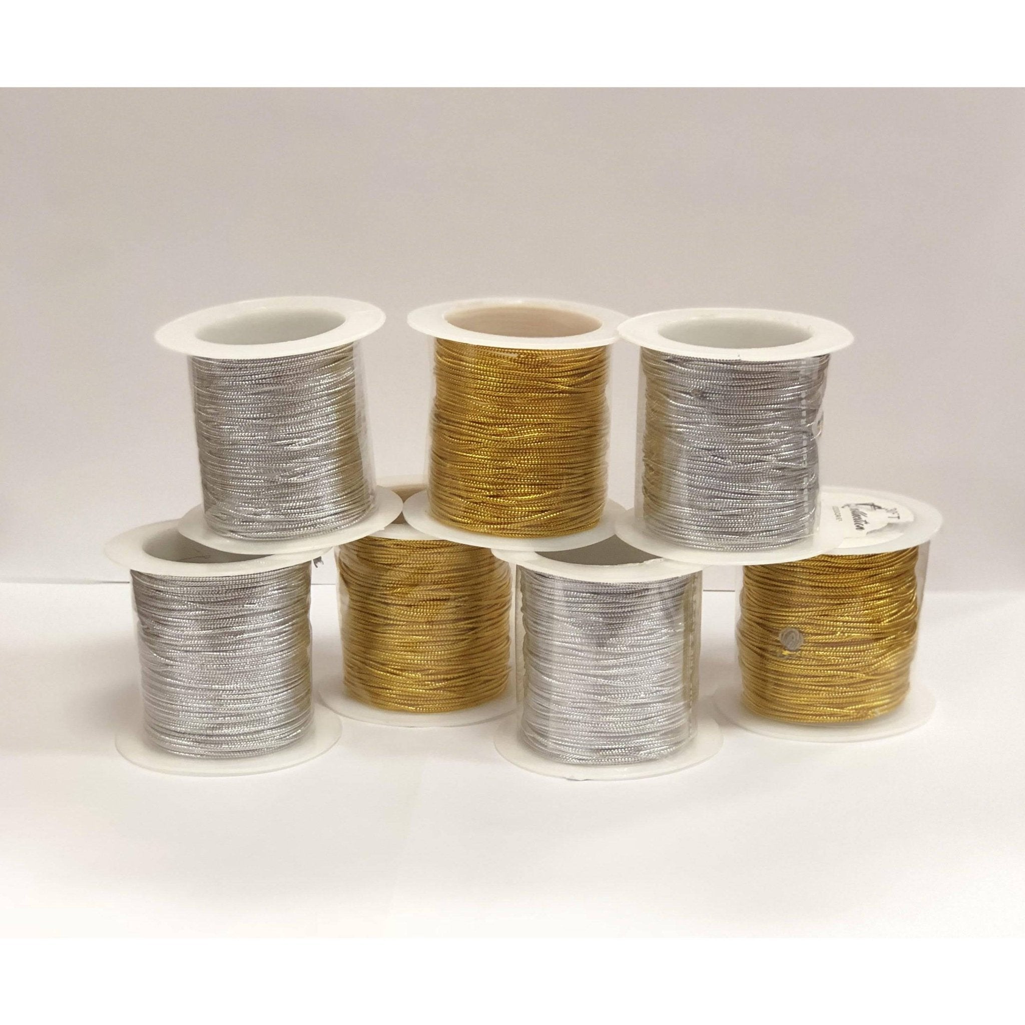 Braid Rope, 30 ft, Gold/Silver