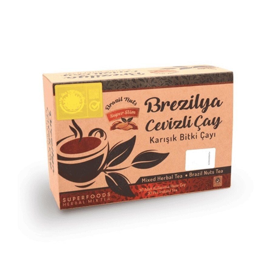 Serfarma Brazil Nut Mixed Herbal Tea for Wellness 30 Bags