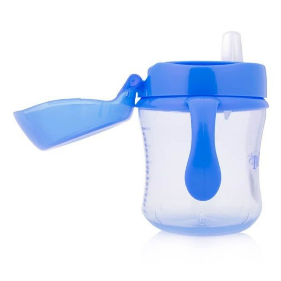 Dr. Brown's Soft Spout Transition Cup Blue 180 ml