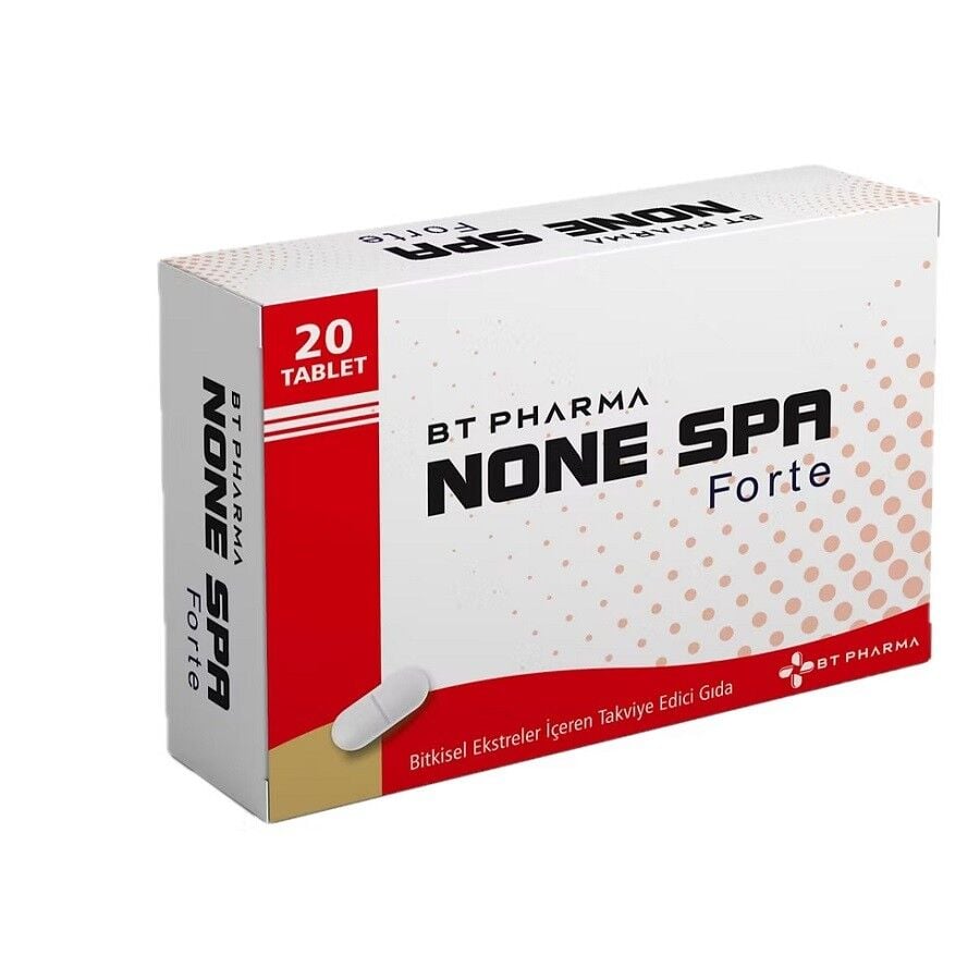 Btpharma None Spa Forte Dietary Supplement 20 Tablets