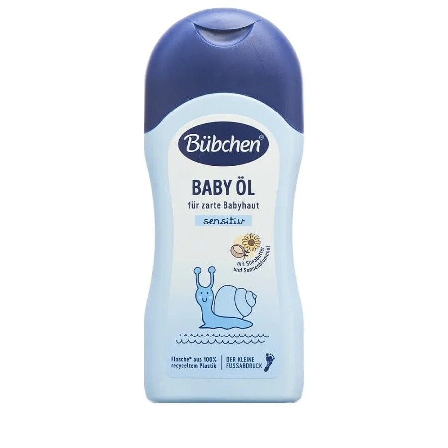 Bubchen Newborn Sensitive Baby Oil with Calendula 200 ml