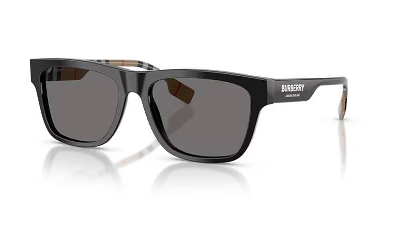 Burberry BE4293 Polarized Square Men's Sunglasses 56mm