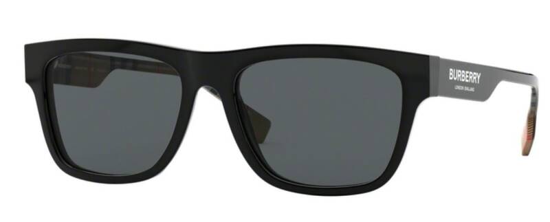 Burberry BE4293 Polarized Square Men's Sunglasses 56mm