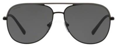 Bvlgari 5047-Q 128/87 Matte Grey Metal Sunglasses 59mm