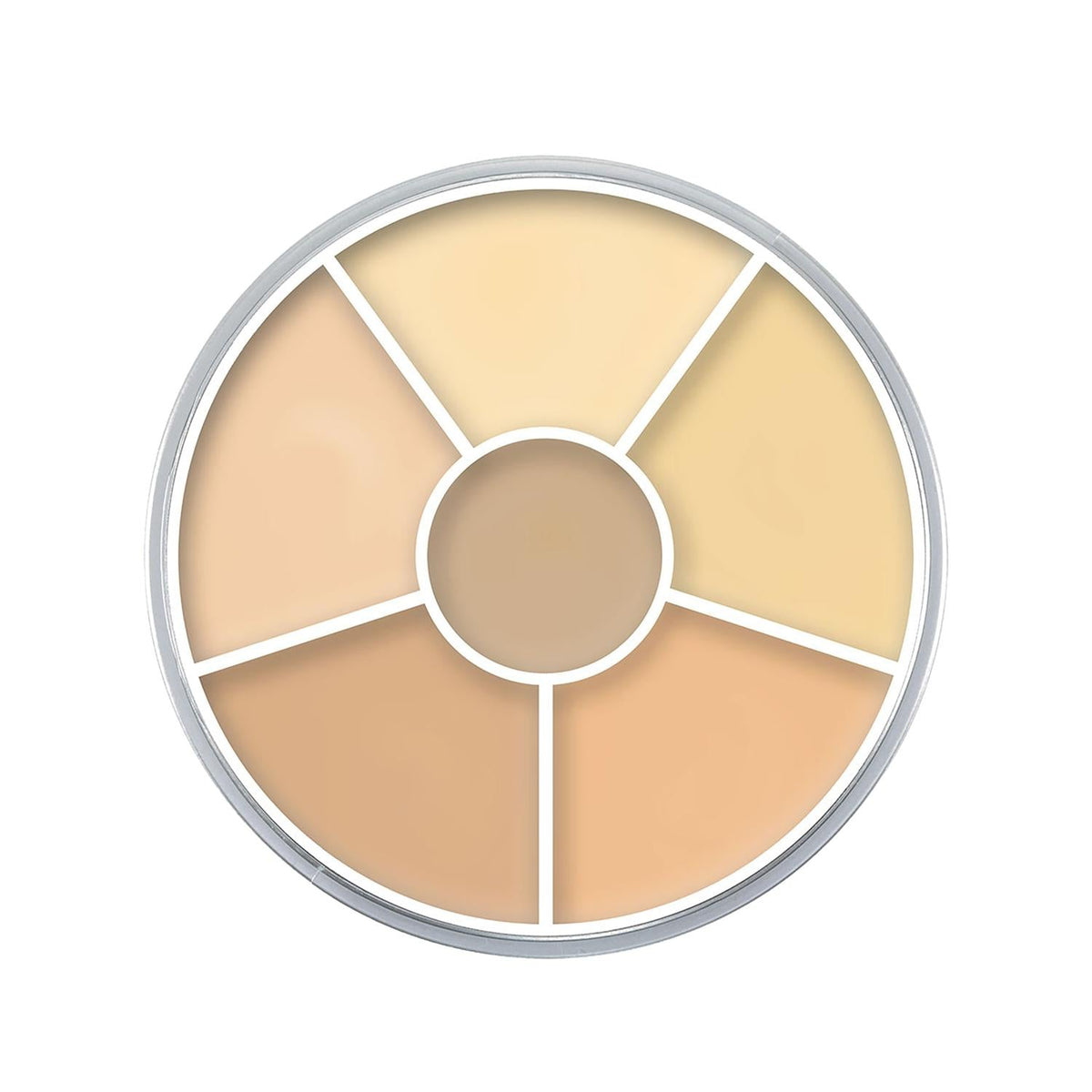 Kryolan Concealer Circle 6-Color Palette 40g