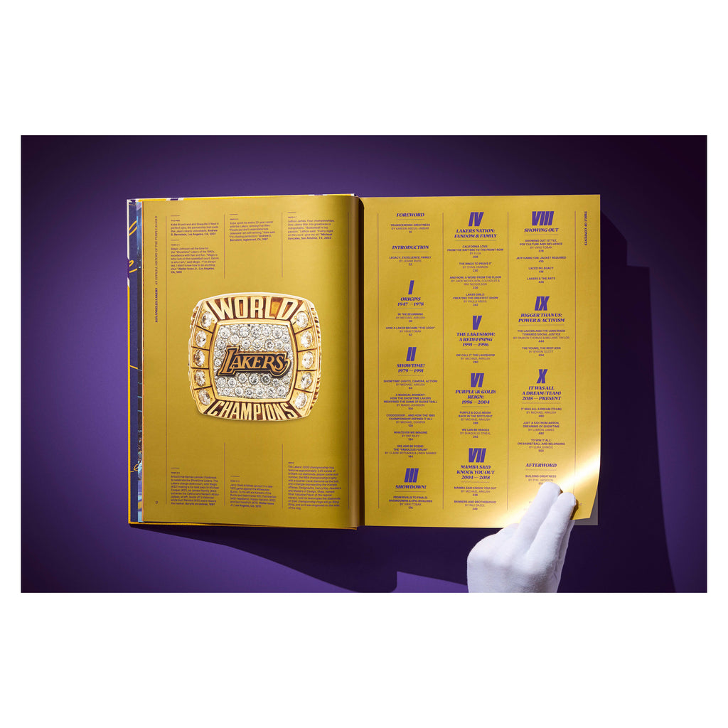 Lakers. An Official History of the Purple & Gold (English)