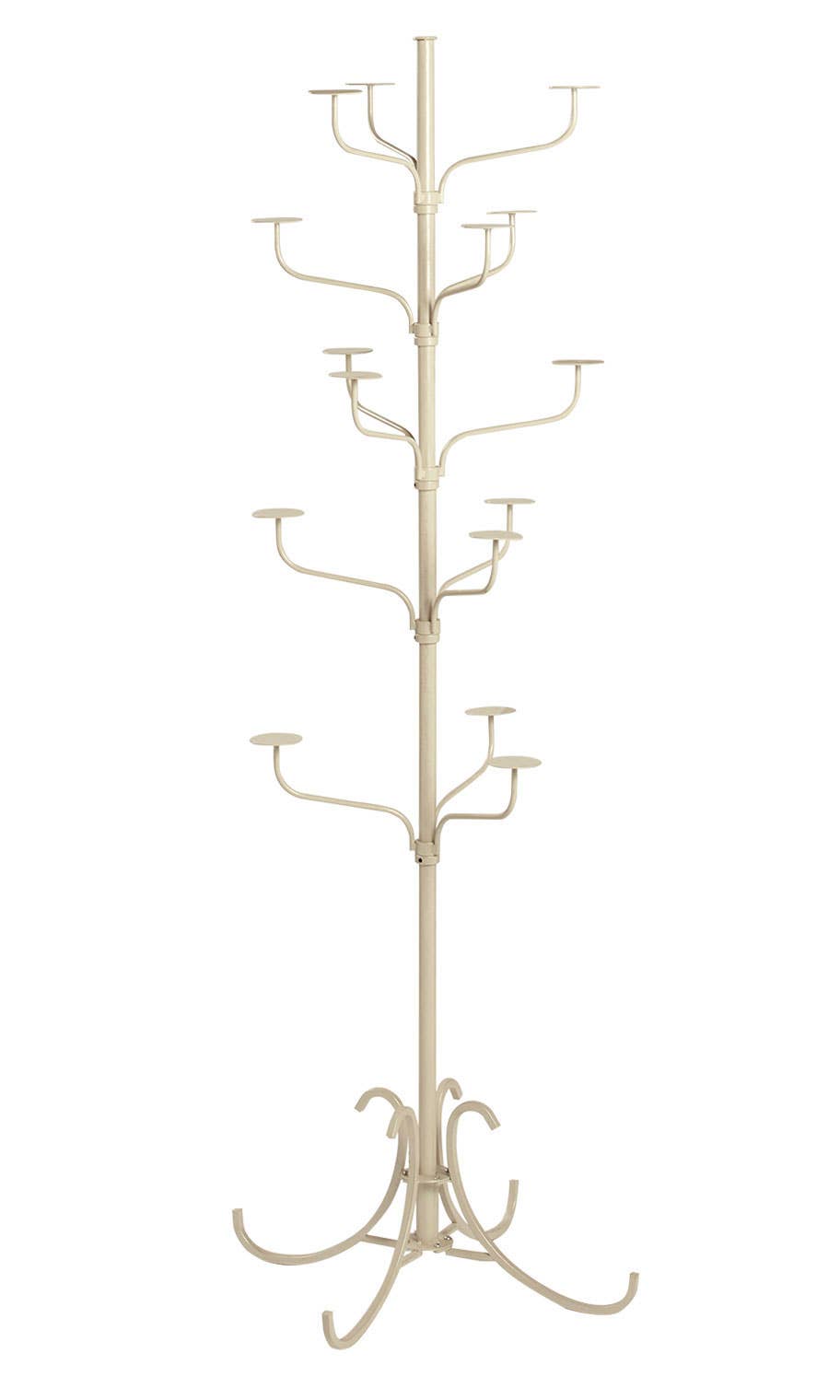 Store Supply Warehouse - Boutique Ivory 5-Tier Hat Display Rack - 72"H