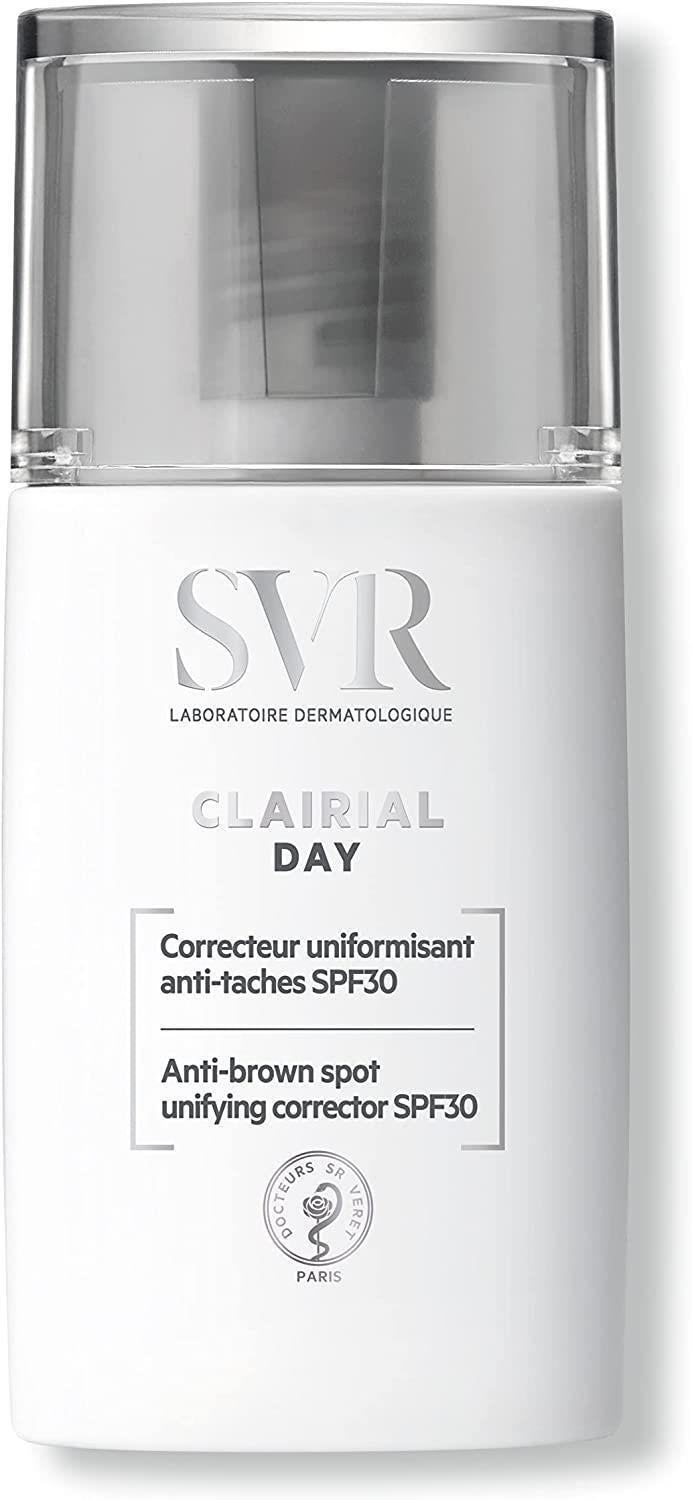 SVR Clairial Day Correcteur Uniformisant Anti-Taches SPF30 Anti-Spot Day Cream - Hypoallergenic Skincare for Uneven Skin Tone