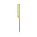 JRL Professional J102 Fine-Toothed Pin Tail Comb in Yellow