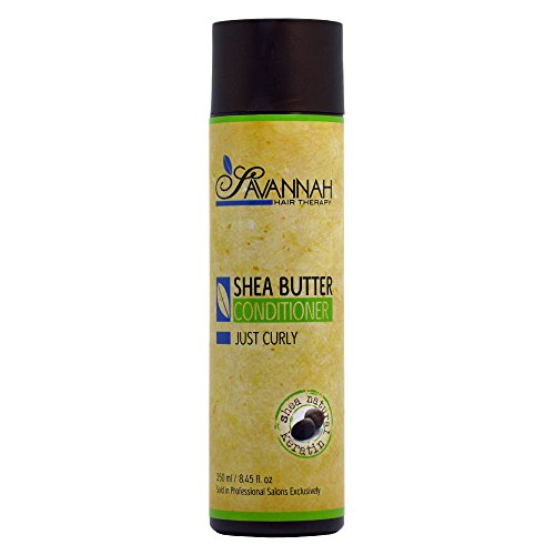 Savannah Just Curly Shea Butter Conditioner, 8.45 oz