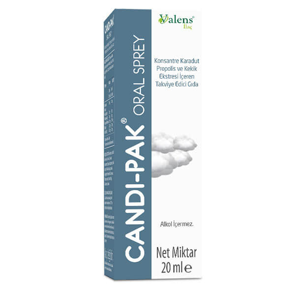 Valens Candi Pak Oral Spray for Mouth Comfort 20 ml