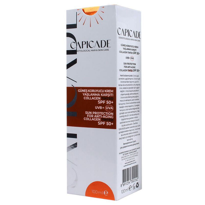 Capicade SPF 50+ Collagen Tinted Sunscreen 100 ml