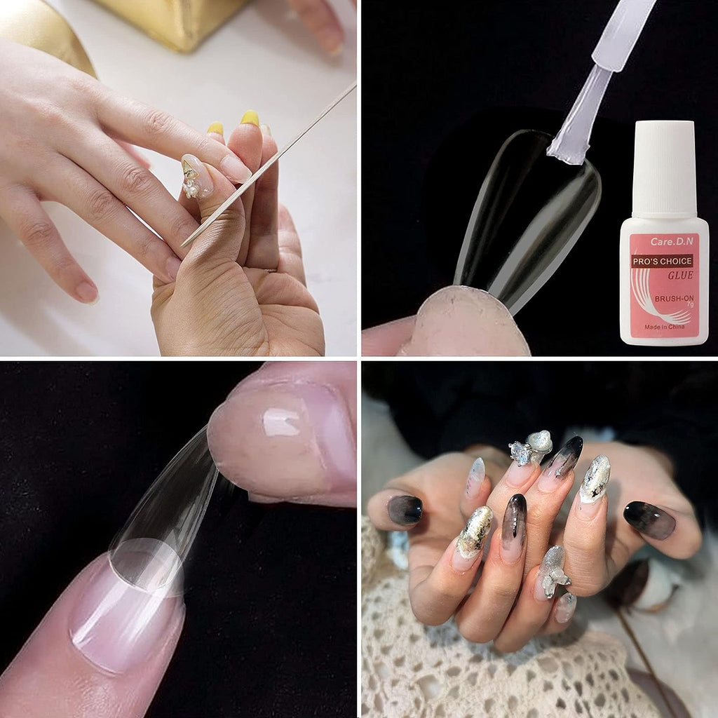 Care.D.N Glue On Nails Brush On Nail Glue