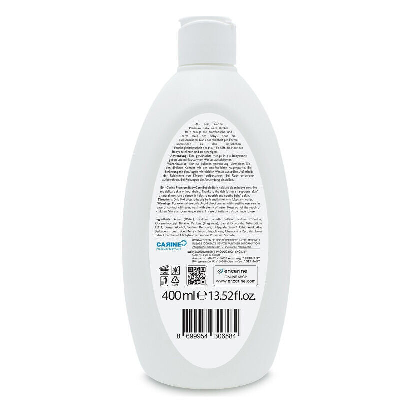 Carine Baby Bubble Bath Gentle Cleansing Formula 400 ml