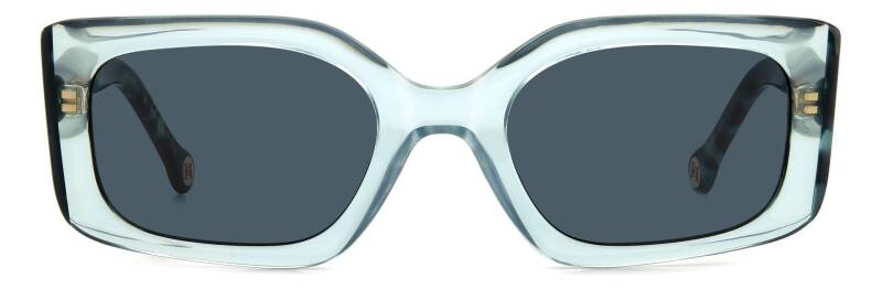 Carolina Herrera HER 0182/S Black Square Women's Sunglasses 53mm