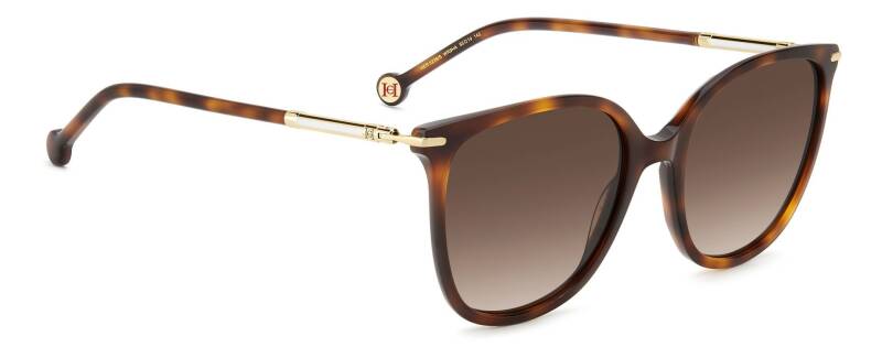 Carolina Herrera Her 0229/S Brown Women's Sunglasses 55mm
