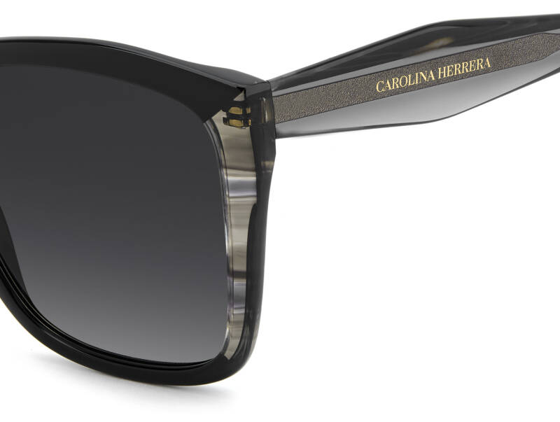 Carolina Herrera Grey Women's Sunglasses Square Frame 57mm