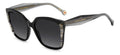 Carolina Herrera Grey Women's Sunglasses Square Frame 57mm