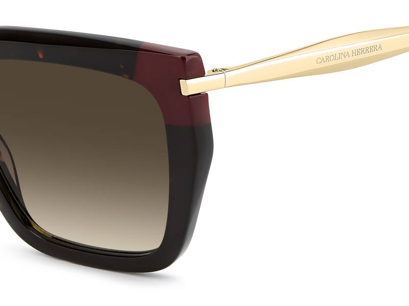 Carolina Herrera HER 0348/S Brown Women's Sunglasses 55mm