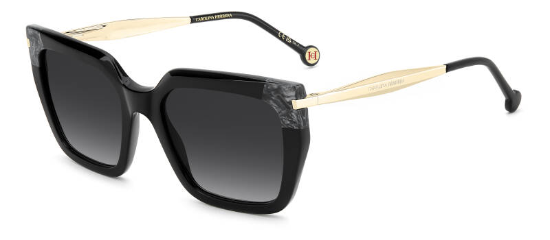 Carolina Herrera Grey Women's Sunglasses Square Frame 55mm