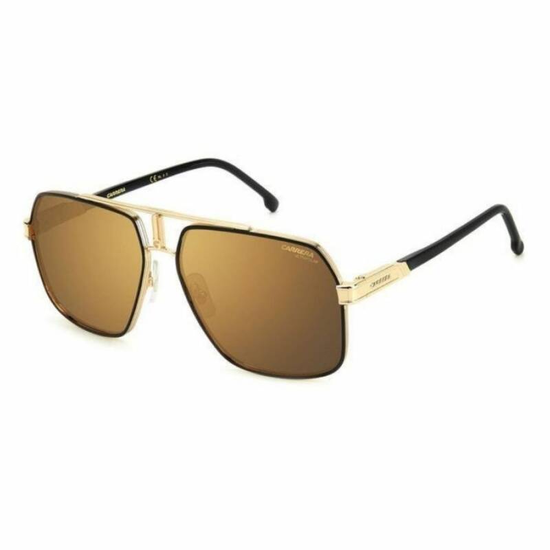 Carrera 1055/S Gold Men's Aviator Sunglasses 62mm