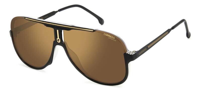 Carrera 1059/S Gold Aviator Men's Sunglasses 64mm