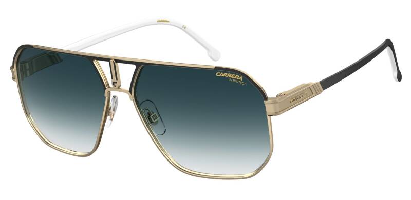 Carrera 1062/S Dark Blue Square Men's Sunglasses 62mm