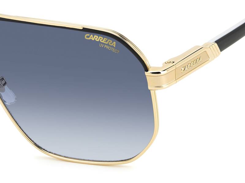 Carrera 1062/S Dark Blue Square Men's Sunglasses 62mm