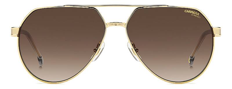 Carrera 1067/S Pilot Sunglasses with Brown Gradient Lenses 62mm