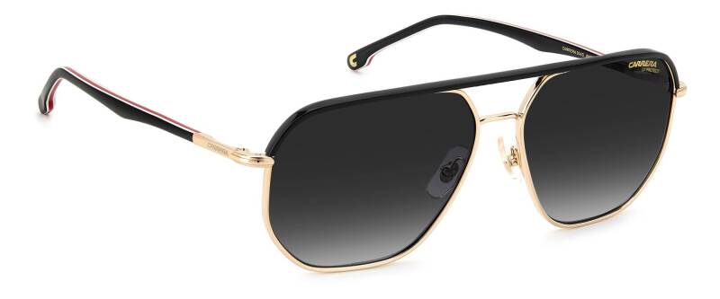 Carrera 304/S Grey Men's Square Sunglasses 59mm
