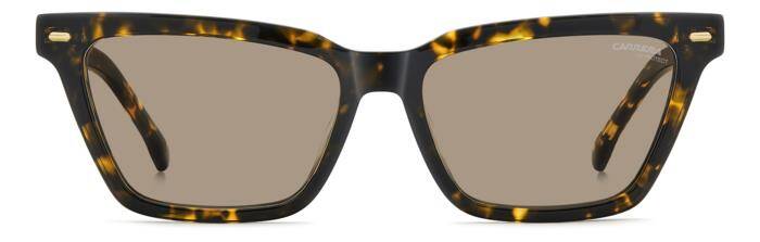 Carrera 3083/S Women's Square Sunglasses Dark Havana 55mm