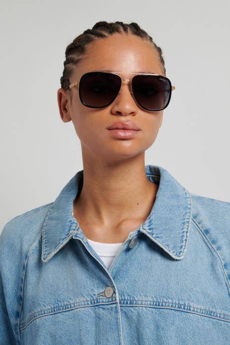 Carrera 3089/S Women's Square Sunglasses Black 58mm