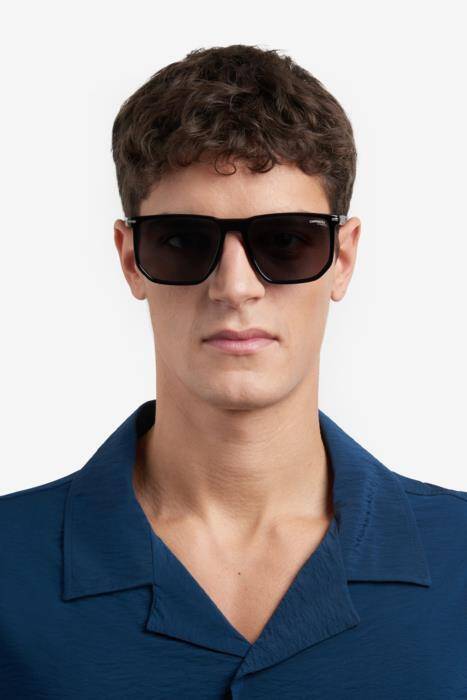 Carrera 329/S Men's Square Sunglasses Black Frame 58mm