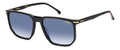 Carrera 329/S Men's Square Sunglasses Black Frame 58mm
