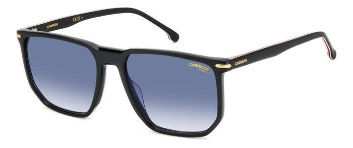 Carrera 329/S Men's Square Sunglasses Black Frame 58mm