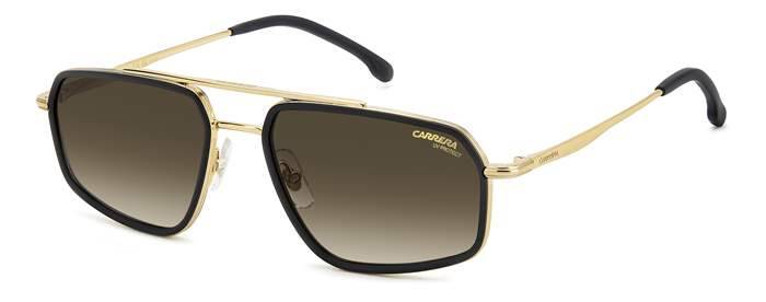 Carrera 338/S Rectangular Men's Sunglasses Matte Black 58mm